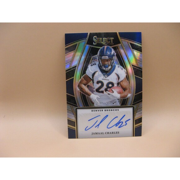 2023 Panini Select Signatures #SELS-JCH - Jamaal Charles Silver Prizm Autograph - Picture 1 of 2